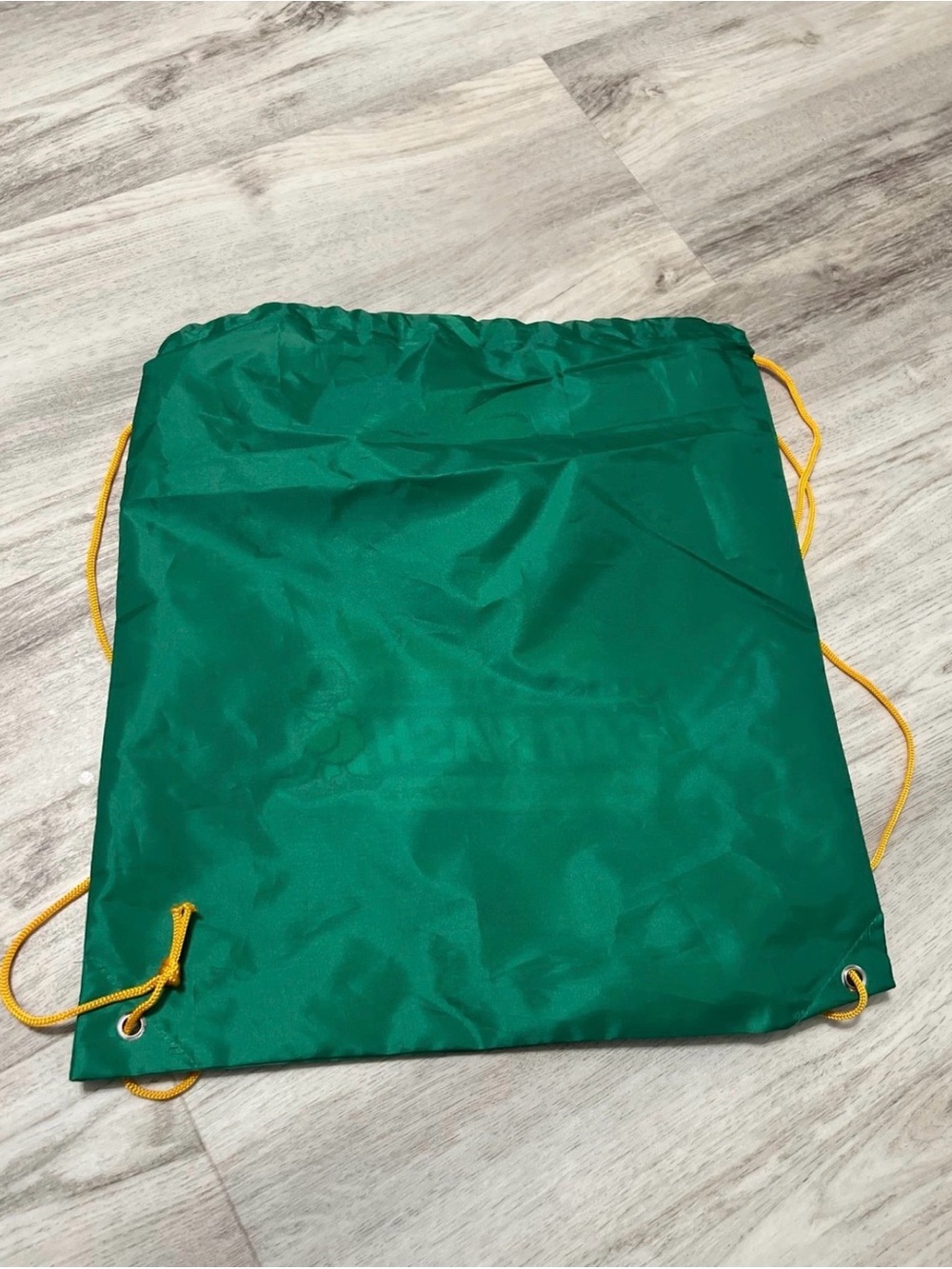 Green Drawstring Bag - Picture 2 of 2